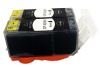 Canon Compatible 520 PGI-520BK Black Inkjet Cartridge - Twin Pack Photo