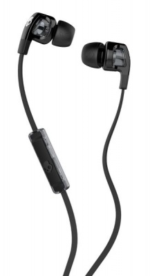 Photo of SkullCandy Smokin Bud 2"-Ear Headphone with Mic - Black/Red