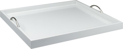 Photo of House Of York - Tray with Whalebone Handle - Grey