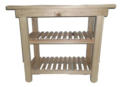Photo of Pine Storage Table -