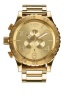 Nixon 51-30 Chrono Men's Watch - All Gold Photo