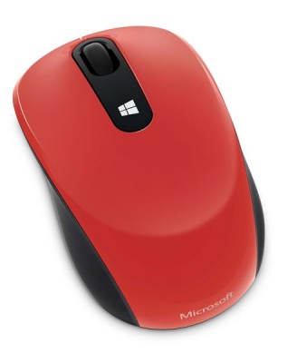 Photo of Microsoft Sculpt Mobile Mouse - Flame Red V2