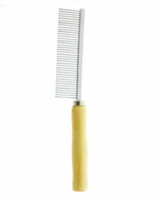 Photo of MCPets - Fine Metal Comb With Wooden Handle
