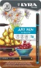 Lyra Art Pens - 10 Colours in Metal Box Photo