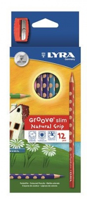 Photo of Lyra Groove Slim 12 Colour Pencils Sharpener