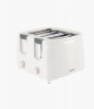 Salton - 4 Slice Toaster - White Photo