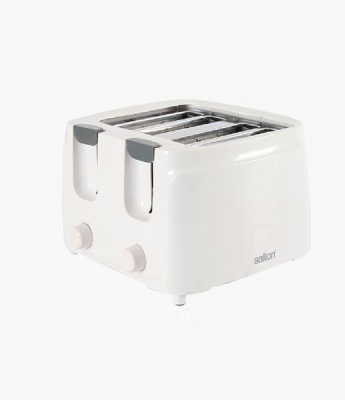 Salton 4 Slice Toaster White