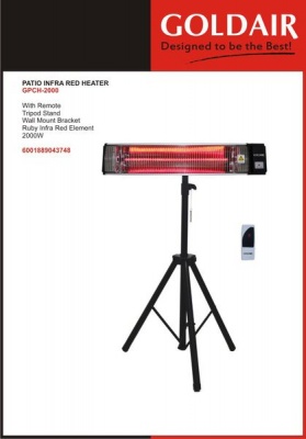 Photo of Goldair - Patio Infrared Heater - Black