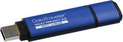 Photo of Kingston DataTraveler Vault Privacy 3.0 AV USB 3.0 Secure Flash Drive - 8GB