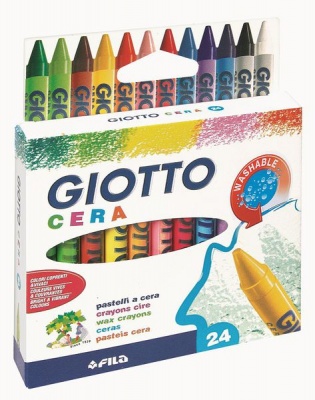 Photo of Giotto Cera 24 Wax Crayons