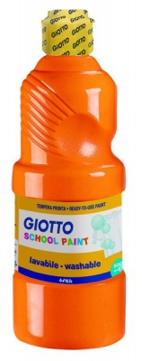 Photo of Giotto School Paint 500ml - Orange