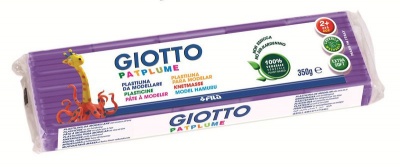 Photo of Giotto Patplume Modelling Clay Block 350g - Violet