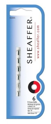 Photo of Sheaffer "D" Eraser Refills 6's