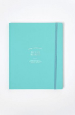 Photo of Ogami Professional Collection Blue - Mini 128 Pages Unruled Hardcover Notebook
