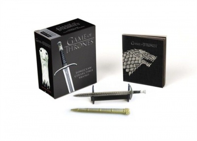 Game of Thrones Longclaw Collectible Sword With 4 Sword Mini Book