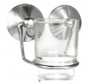 Wildberry Iron and Glass Tumbler Holder Chrome