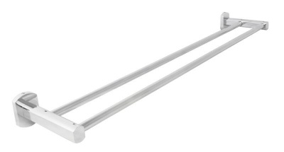 Photo of Wildberry - Zinc Alloy Double Towel Bar - 600 mm