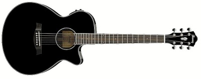 Photo of Ibanez AEG10II-BK AEG Series Acoustic Electric Guitar Black
