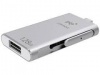 PQI 128GB iConnect Flash Drive - Silver Photo