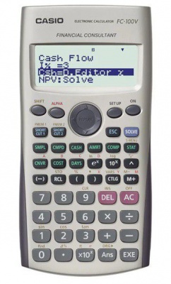 Photo of Casio FC100V Financial Calculator