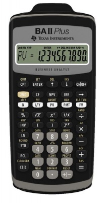 Photo of Texas Instruments BA 2 Plus Financial Calculator - Black
