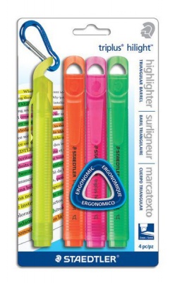 Photo of Staedtler Triplus Highlighters - Blister of 4