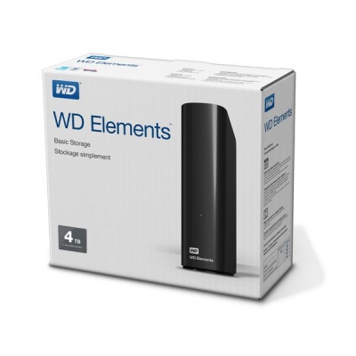 Photo of Western Digital WD Elements 4TB External Desktop Hard Drive - USB3.0