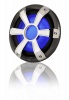 Fusion Signature 10" 450 Watt Chrome Sports Grill Subwoofer with Blue & White LED Lighting - FUS-MS-SG-SL10SPC Photo