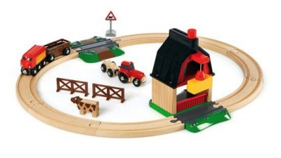 Photo of Brio Farm Railway Set