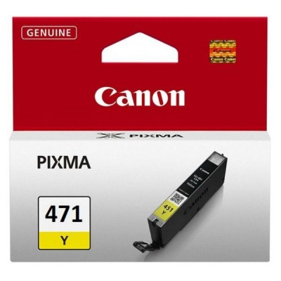 Photo of Canon CLI-471 Yellow Single Ink Cartridge