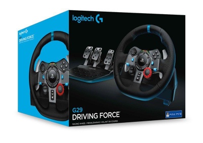 Photo of Logitech G29 Driving Force Racing Wheel Floor Pedals Force Feedback PS PC