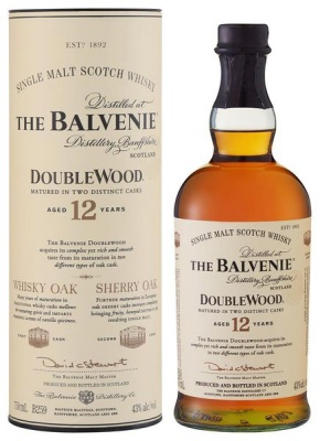 The Balvenie 12 Year Old Double Wood Single Malt Whisky 750ml