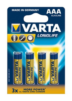 Photo of Varta AAA Longlife Batteries - 4 Pack