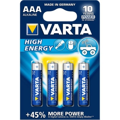 Photo of Varta AAA High Energy Batteries - 4 Pack