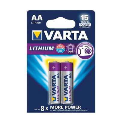 Photo of Varta AA Lithium Batteries - 2 Pack