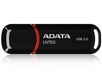Photo of Adata UV150 32GB Lanyard Dash Drive - Black/Red