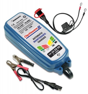 Photo of OptiMate 2 TM-420 4-step 12V 0.8A Battery Charger-Maintainer