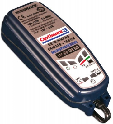 Photo of OptiMate 3 - Desulphating Charger Maintainer Tester for 12 V Batteries