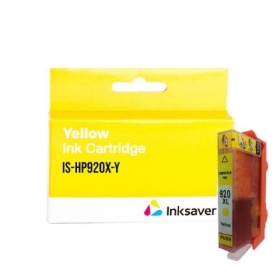 Photo of Inksaver Compatible HP 920XL CD974AE High Yield Yellow Ink Cartridge