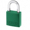 Abus 72/40mm Aluminium Padlock Green KD Photo