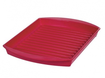 Photo of Progressive Kitchenware - Large Microwave Griller - Red
