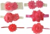 Baby Headbands 6 Piece Hamper - Coral Photo