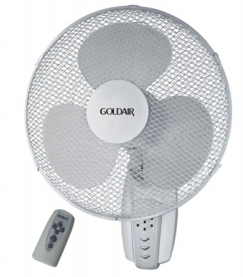 Photo of Goldair - 40cm Wall Mount Fan With Remote - White