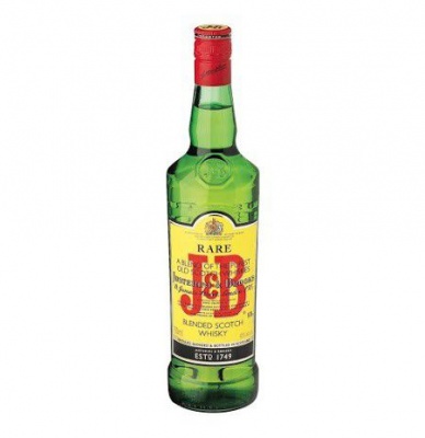 Photo of JB J&B Rare Blended Scotch Whisky 43% ABV - 750ml