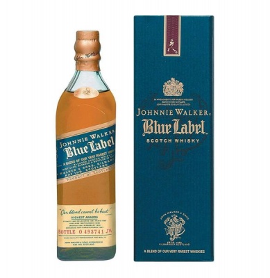 Photo of Johnnie Walker Blue Label Blended Scotch Whisky 43% ABV - 750ml