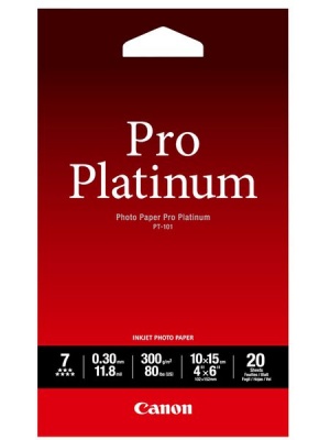 Photo of Canon PT-101 Pro Platinum 4x6 Photo Paper