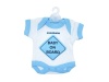 Snookums - Baby On Board Babygrow Sign - Blue Photo