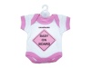Snookums - Baby On Board Babygrow Sign - Pink Photo