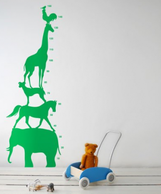 Photo of Bedight Elephant & Animals Stack Growth Chart