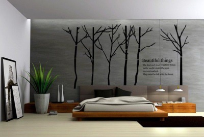 Photo of Bedight Beautiful Things Forest Trees Vinyl Wall Art